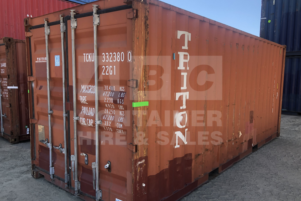 Cargoworthy Shipping Container