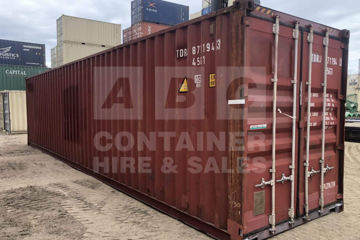 40 Foot High Cube - Excellent Condition