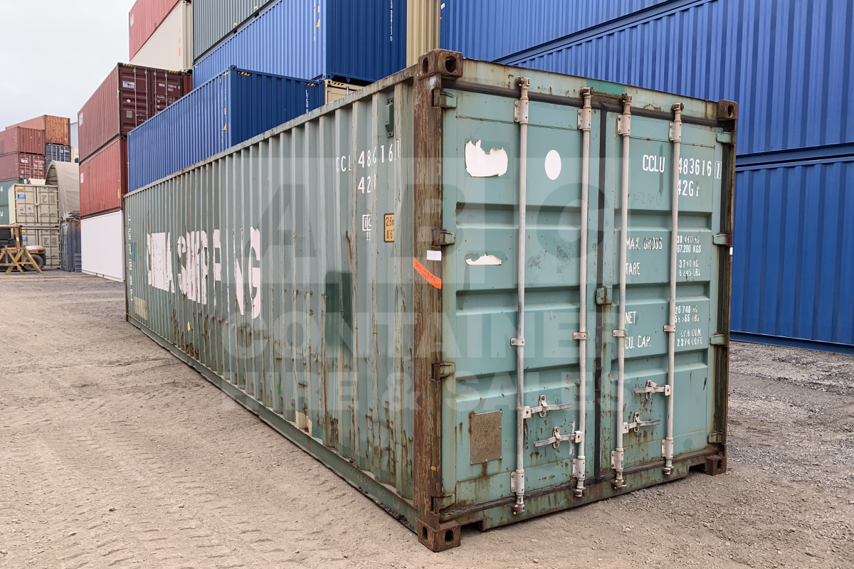 Standard Height 40 Foot Cargoworthy Container