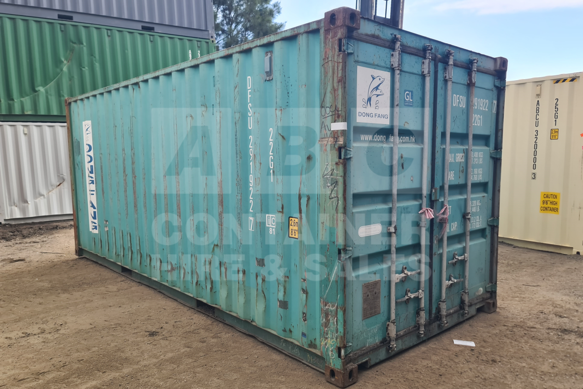 20 Foot Cargo graded container rank 3/10